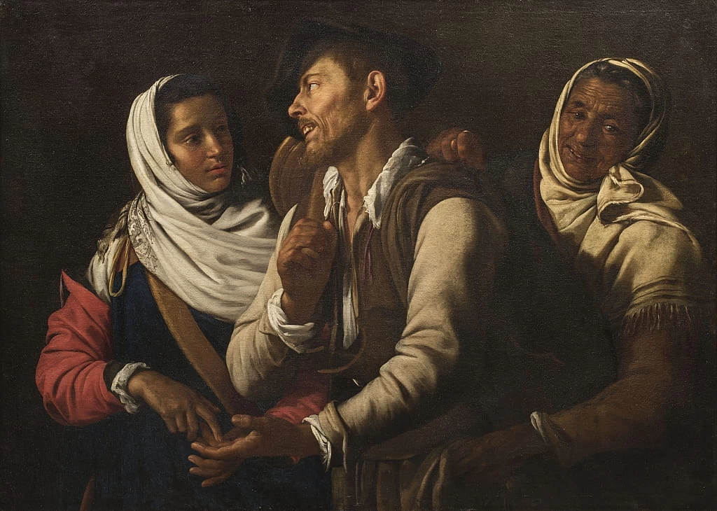 La chiromante - Galleria nazionale d'arte antica (Roma)